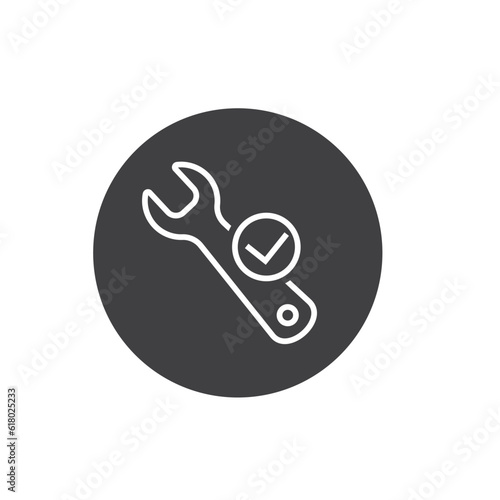 easy to disassemble icon vector element design template