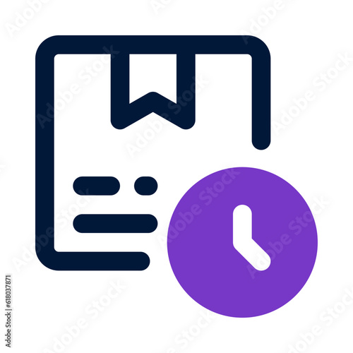 preorder icon for your website, mobile, presentation, and logo design.
