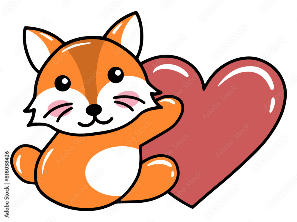 Cute Fox Cartoon Animal drawing Cute Fox Cartoon Animal drawing