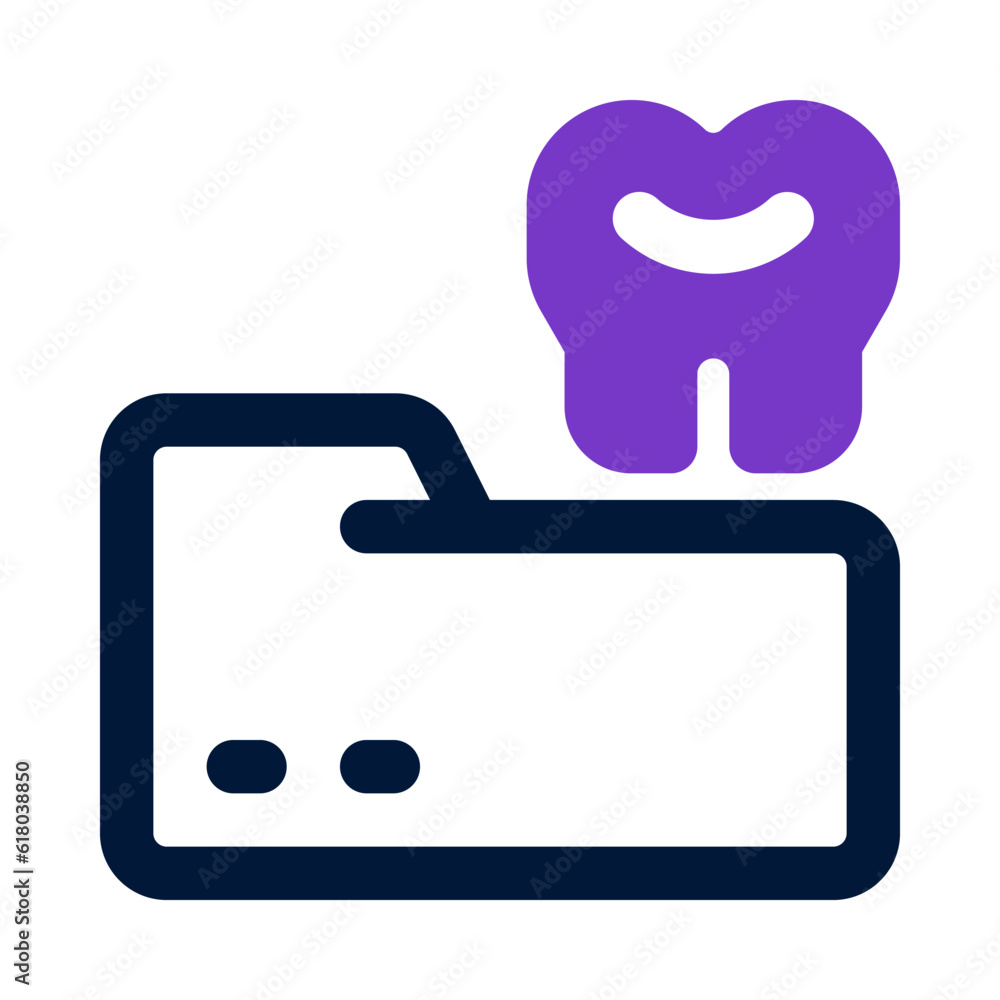 Obraz premium folder icon for your website, mobile, presentation, and logo design.