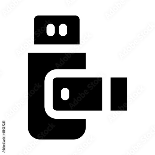 flash drive icon for your website, mobile, presentation, and logo design.