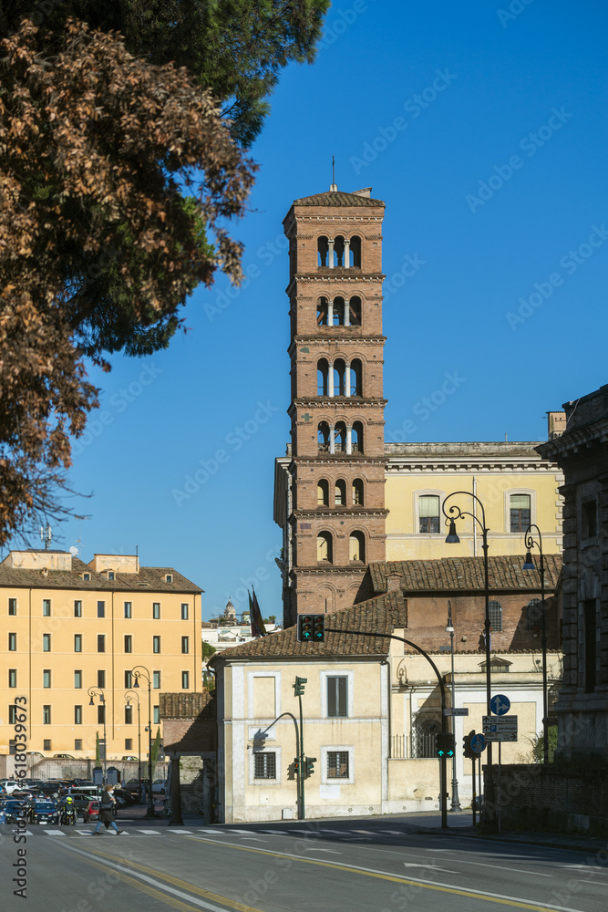 Église et campanile