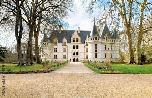 Chateau Azay le Rideau - Loire Valley castles, France. photo