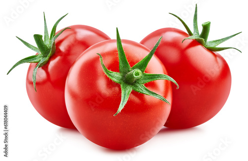 Tomato isolated on white background