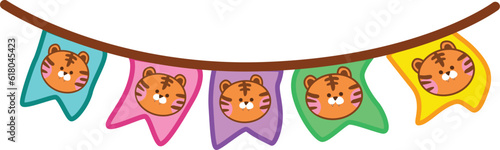 호랑이 깃발 리스