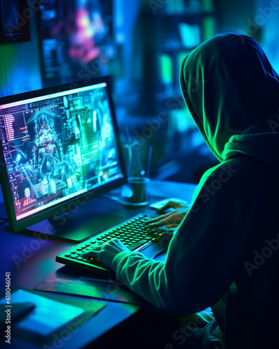 Scammer in Action - Generative AI