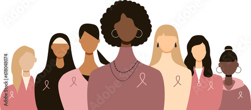 Fotografie Women with ribbons