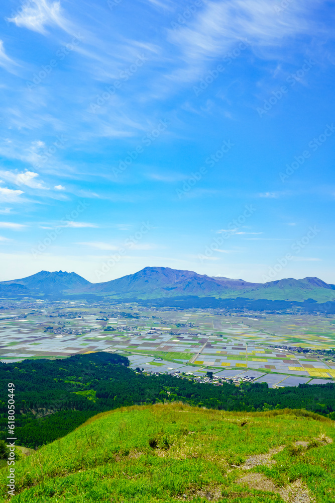 【熊本県】阿蘇の大パノラマ大観峰の景観