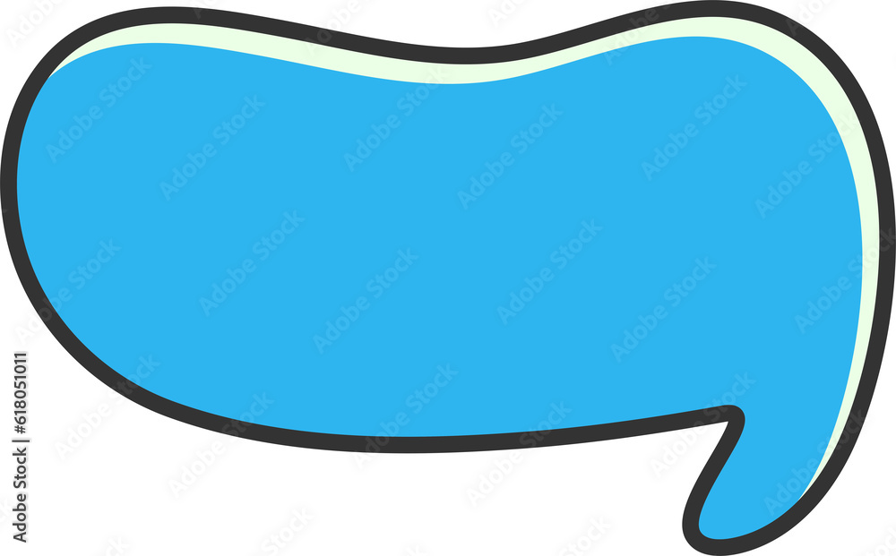 blue blank speech bubble illustration blue blank speech bubble illustration