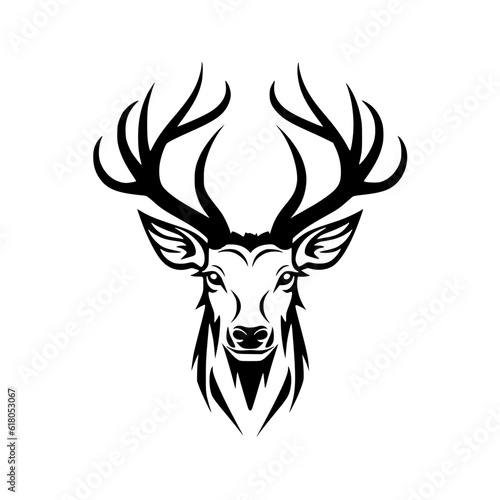 deer head vector