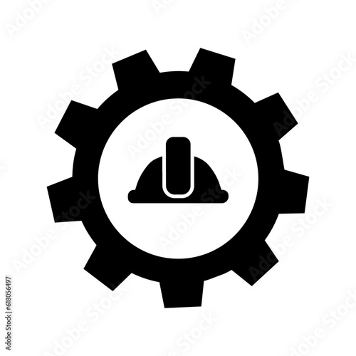 Workshop icon vector. Repair illustration sign. Service center symbol. Engineering logo.