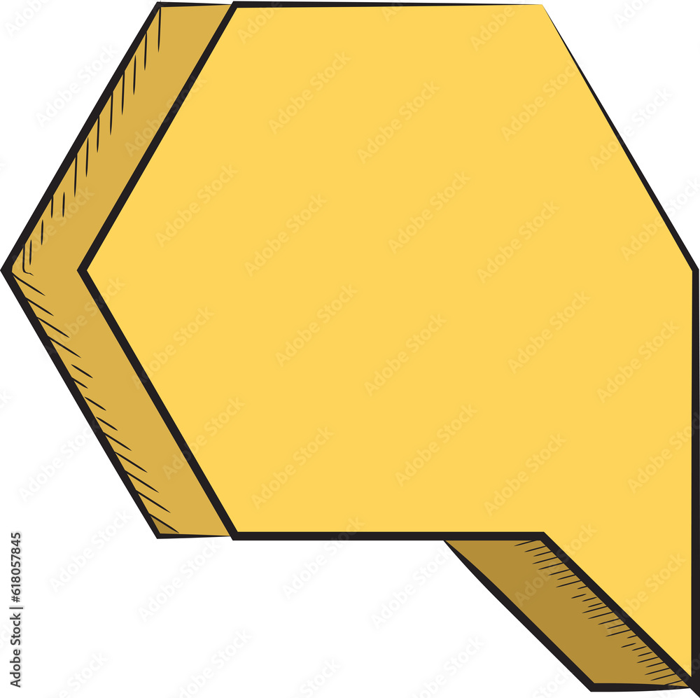 Obraz premium blank comic speech bubble