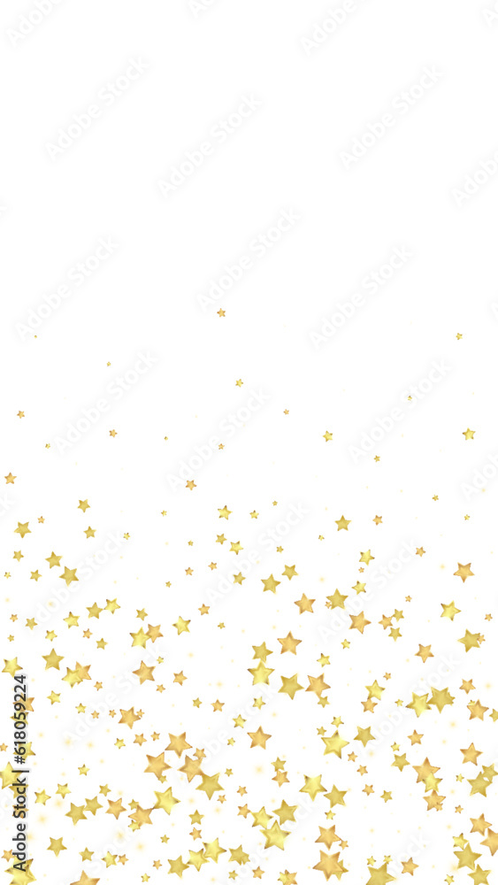 Magic stars vector overlay. Gold stars scattered Magic stars vector overlay. Gold stars scattered