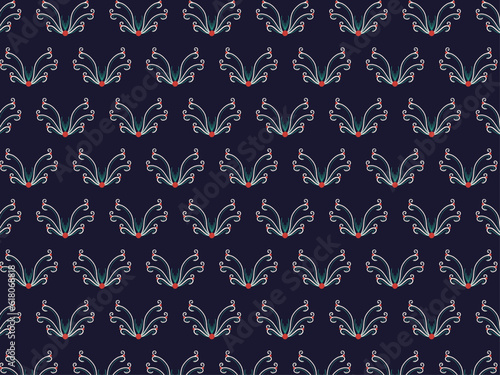 Pattern de forme décorative 3