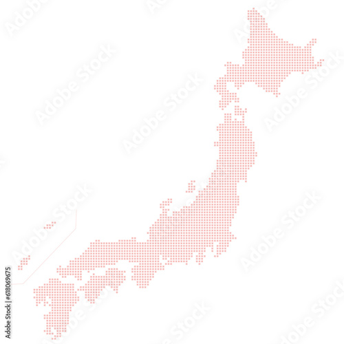 ベクター日本地図