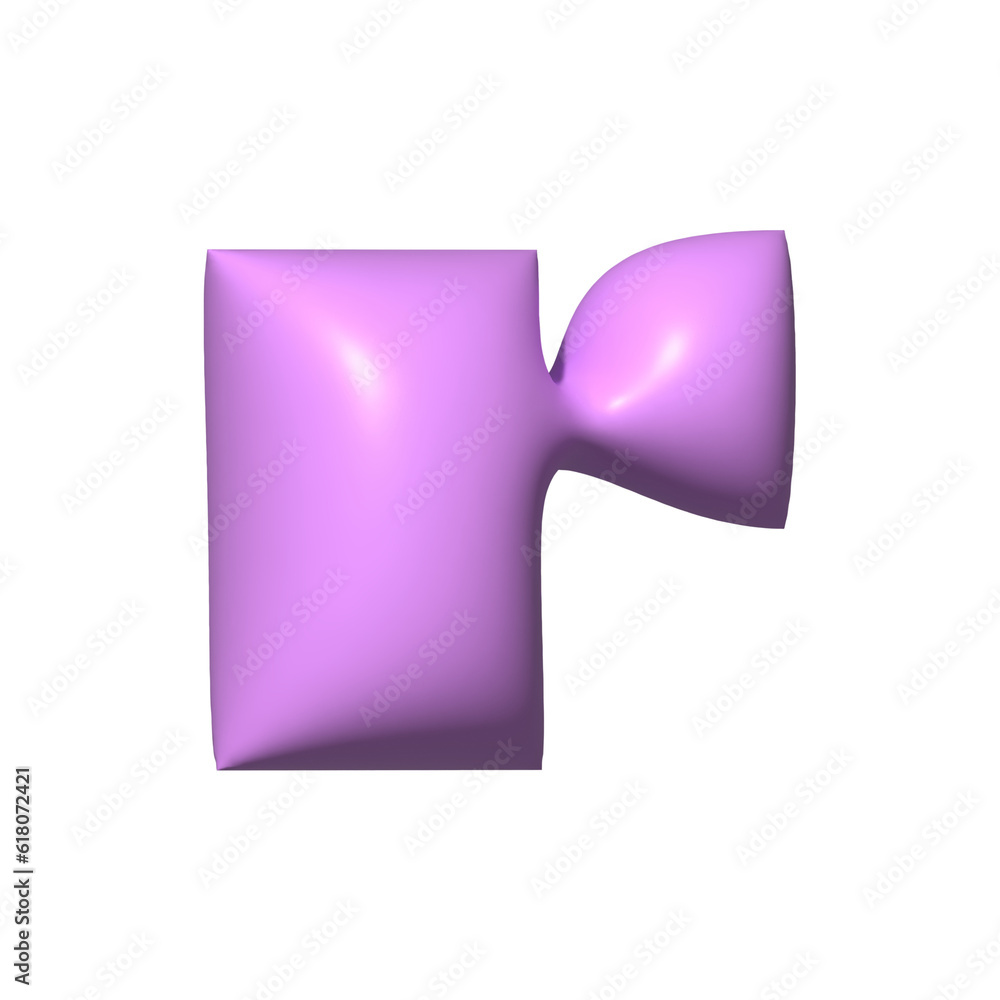 purple balloon 3d alphabet purple balloon 3d alphabet