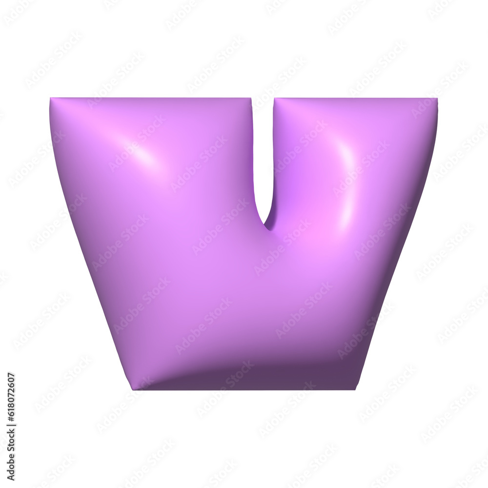 purple balloon 3d uppercase alphabet purple balloon 3d uppercase alphabet
