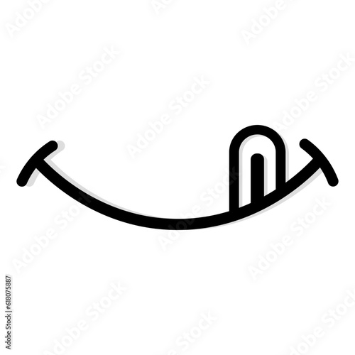 Yummy smile. Delicious, tasty eating emoji face eat with mouth and tongue gourmet enjoying taste