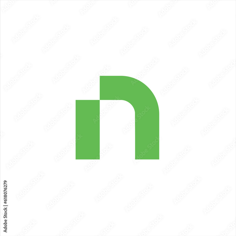 letter N logo for sale. The logo is made with the letter N incorporated in the design, in the form of green stripes on a white background. letter N logo for sale. The logo is made with the letter N incorporated in the design, in the form of green stripes on a white background.