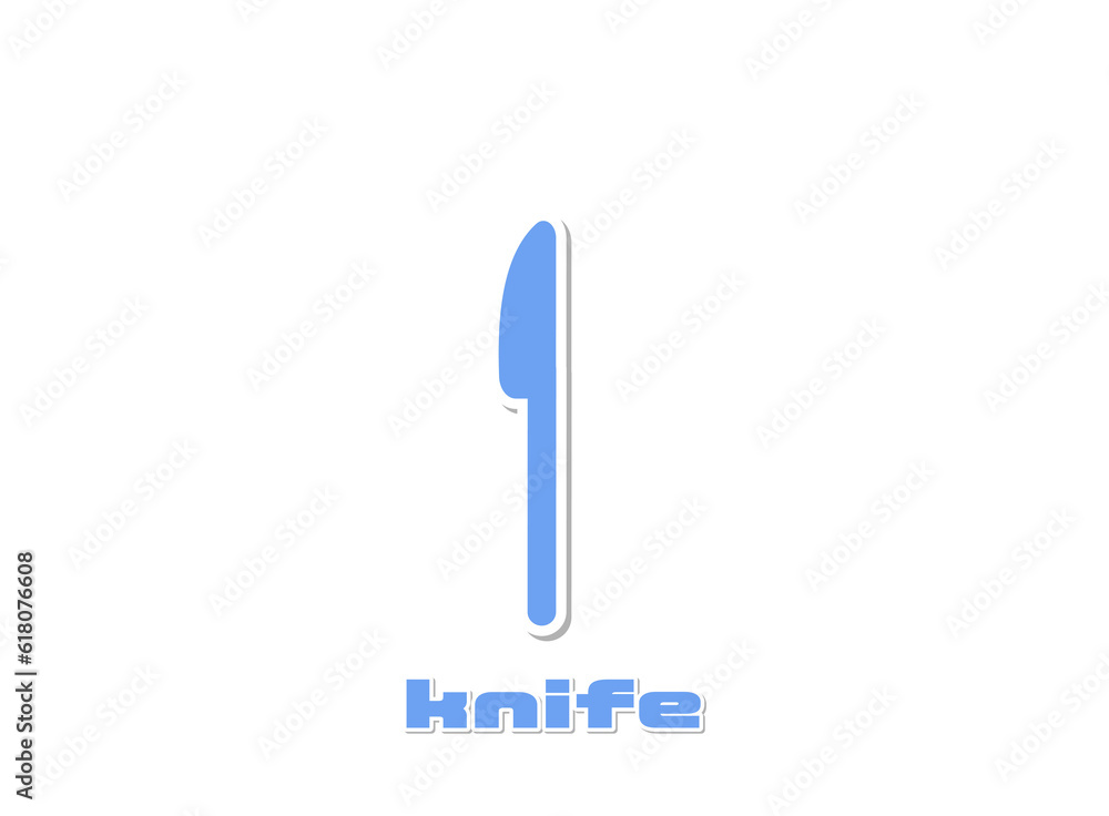 ナイフ 青 ナイフ 青