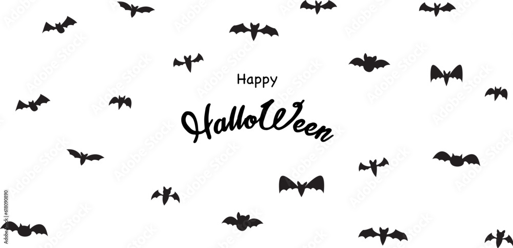 background design for halloween poster, banner vector illustration