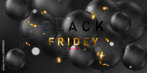 black friday background luxury design vector illustration