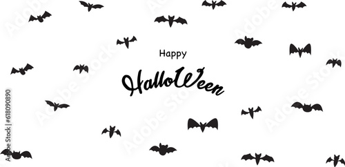 background design for halloween poster, banner vector illustration © HNKz