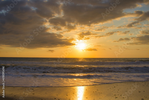 Sunrise at Sea Rabch Beach, Indialantic Florida © L. Paul Mann