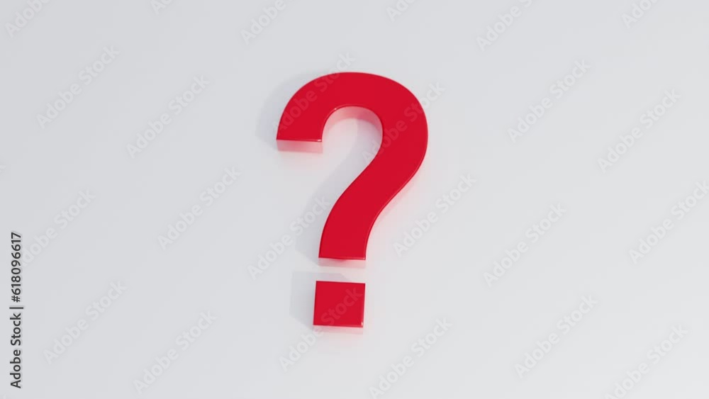 3D Question Mark 3D Question Mark