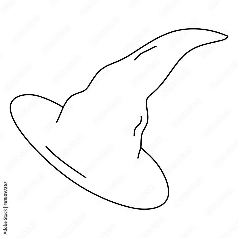 Obraz premium A witch hat