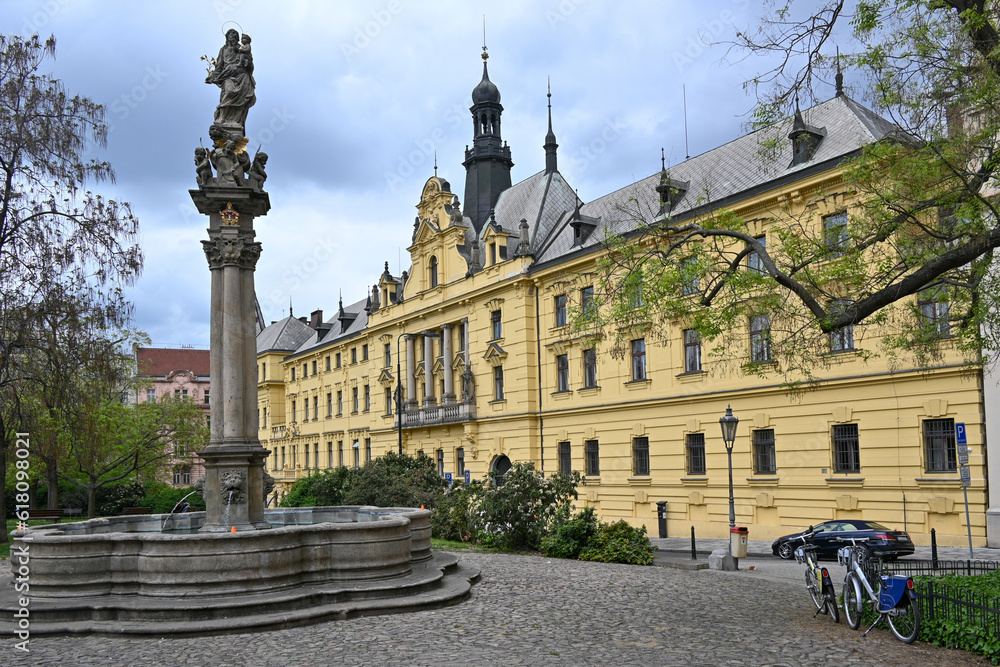 Fototapeta premium Am Neustädter Rathaus in Prag