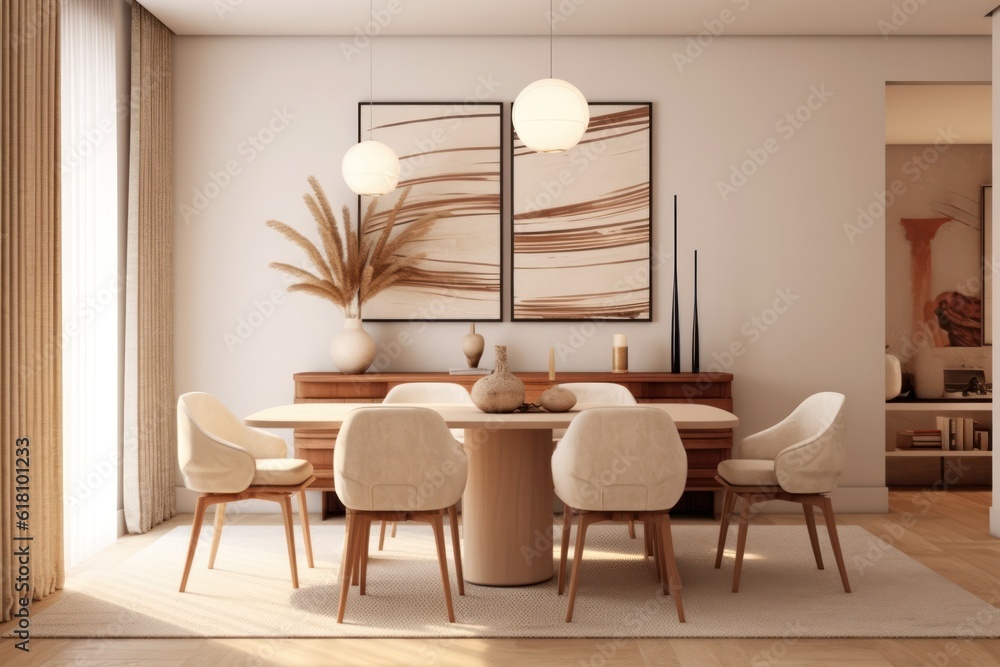 Designer Villa Dining Extravaganza in Modern House with Spacious Dining Room and State-of-the-Art Decor Designer Villa Dining Extravaganza in Modern House with Spacious Dining Room and State-of-the-Art Decor