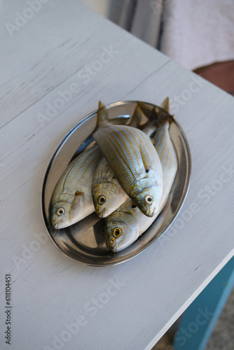 Fresh fish from the fisherman (ID: 618104451)