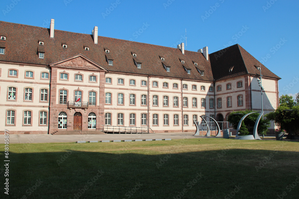 former hospital in colmar in alsace (france)