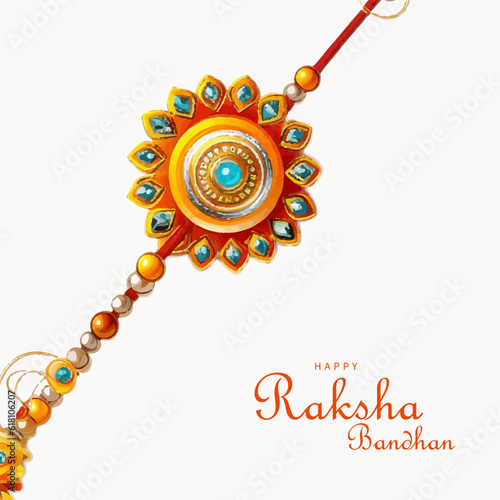 Happy Raksha Bandhan, vector illustration