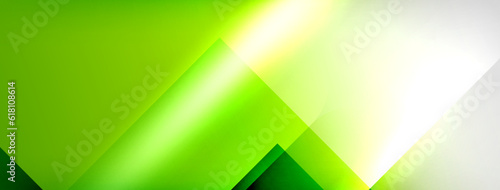Light and shadow squares and lines abstract background
