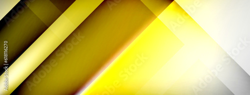 Light and shadow squares and lines abstract background