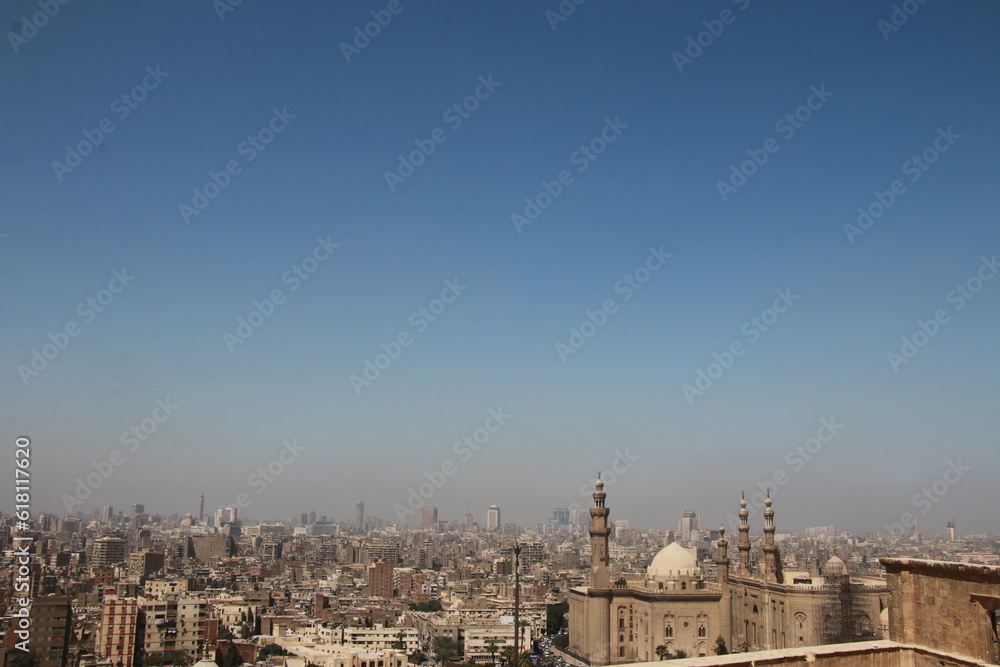 View over Cairo from Ali Mosque