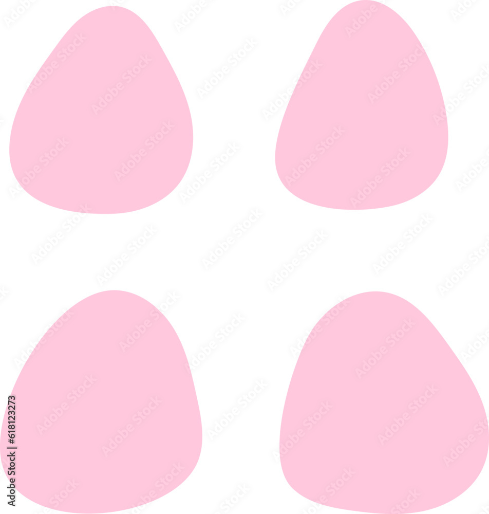 Cute Abstract Blob Illustration Cute Abstract Blob Illustration