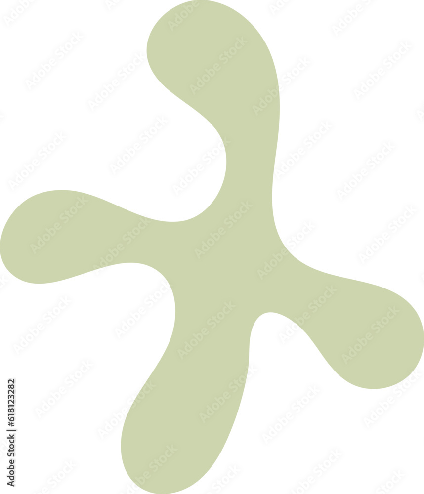 Cute Abstract Blob Illustration