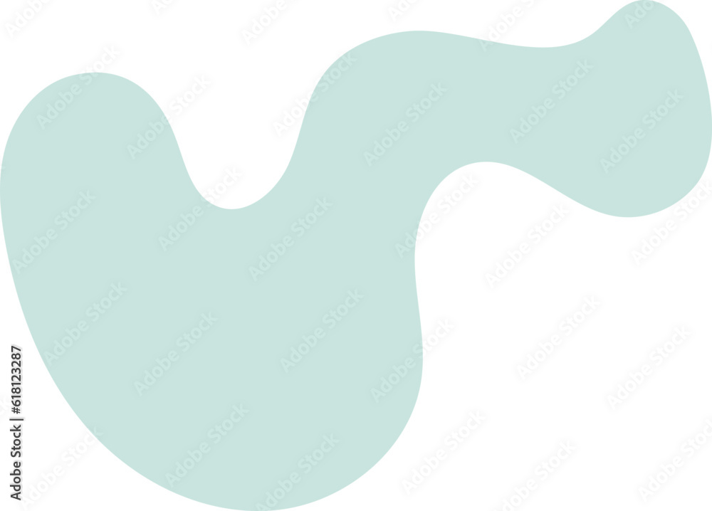 Cute Abstract Blob Illustration Cute Abstract Blob Illustration
