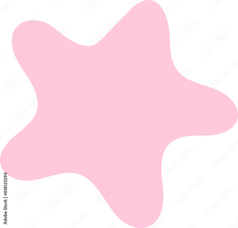 Cute Abstract Blob Illustration Cute Abstract Blob Illustration