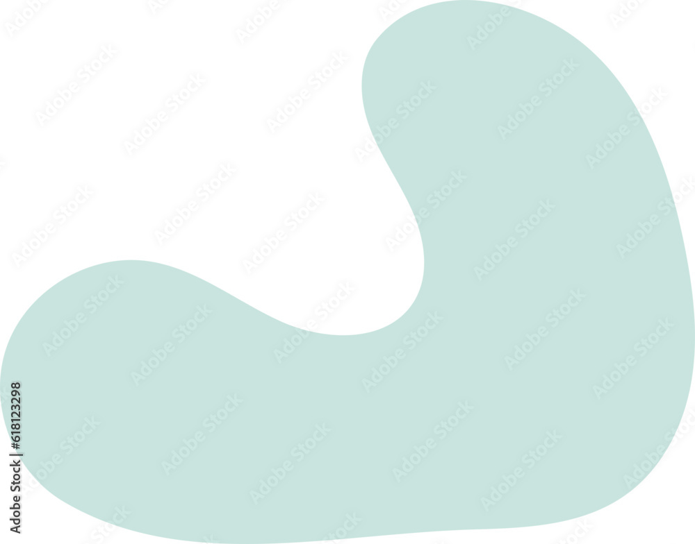 Cute Abstract Blob Illustration Cute Abstract Blob Illustration