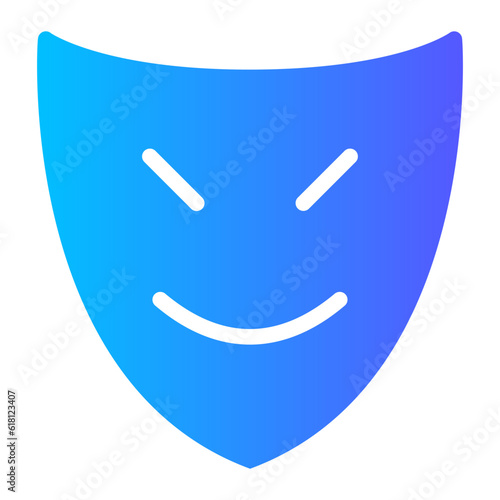 fake gradient icon