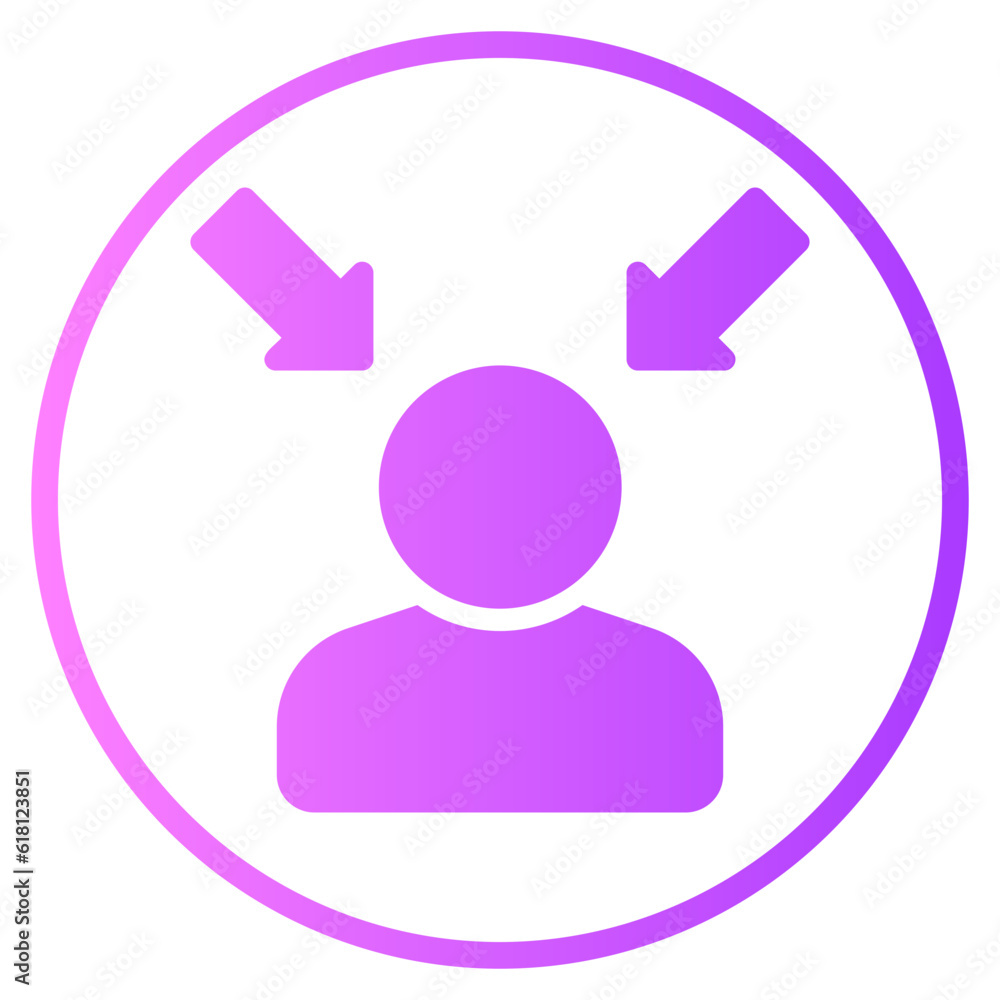 pressure gradient icon pressure gradient icon