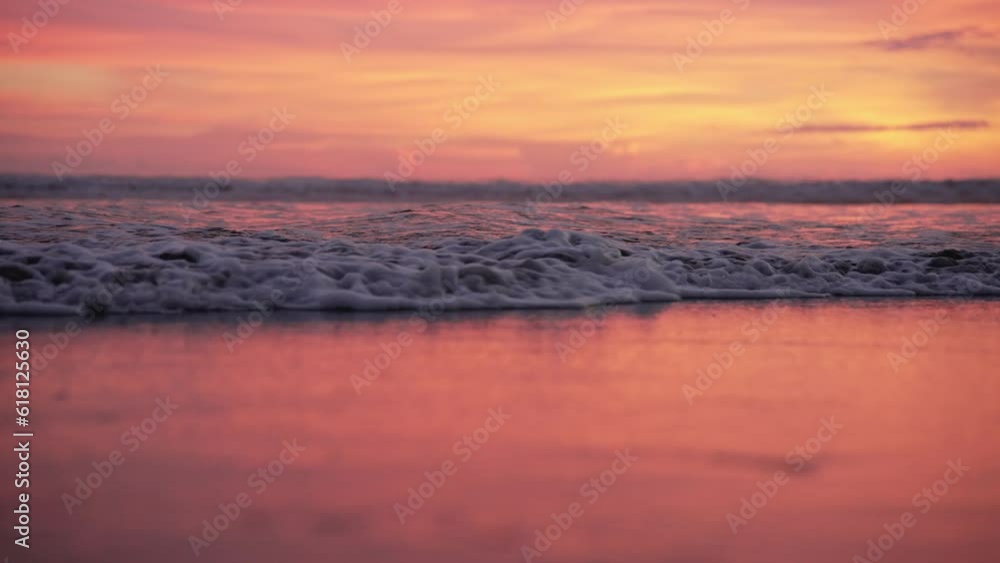 Summer Sunset At Sea Beach And Ocean Water Outside. Colourful Coastal Nature Of Night Bank And Coast Sky At Sundown. Bright Concept Of Resort Relaxation And Romantic Destination Of Recreation Travel Summer Sunset At Sea Beach And Ocean Water Outside. Colourful Coastal Nature Of Night Bank And Coast Sky At Sundown. Bright Concept Of Resort Relaxation And Romantic Destination Of Recreation Travel