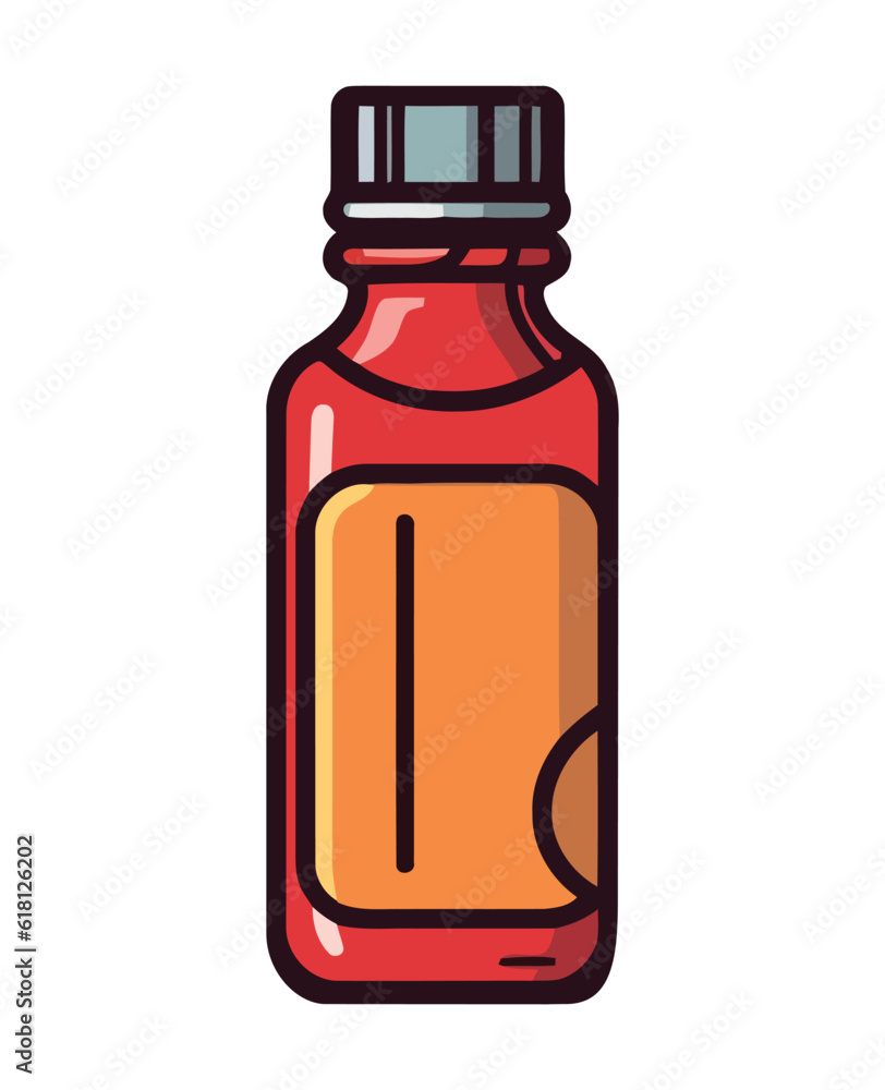 Medicine bottle label design with prescription dose Medicine bottle label design with prescription dose