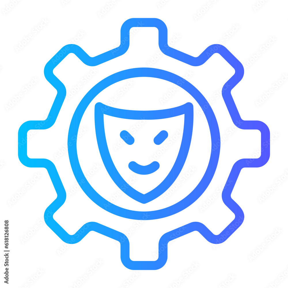 scamming gradient icon scamming gradient icon