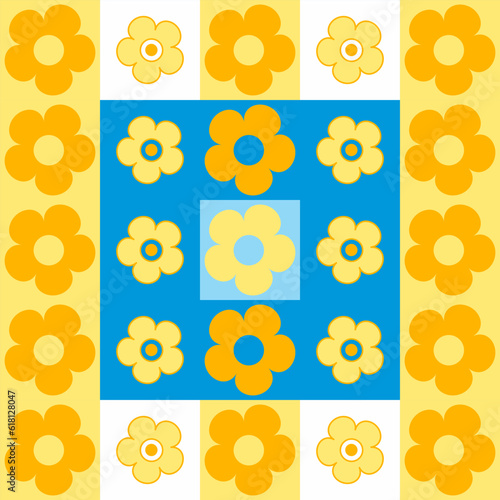 Beautiful seamless vector pattern design for decorative, wallpaper, wrapping paper, fabric, backdrop, shirt, tablecloths, clothes, blankets and other.