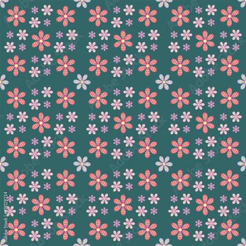 Beautiful seamless vector pattern design for decorative, wallpaper, wrapping paper, fabric, backdrop, shirt, tablecloths, clothes, blankets and other.